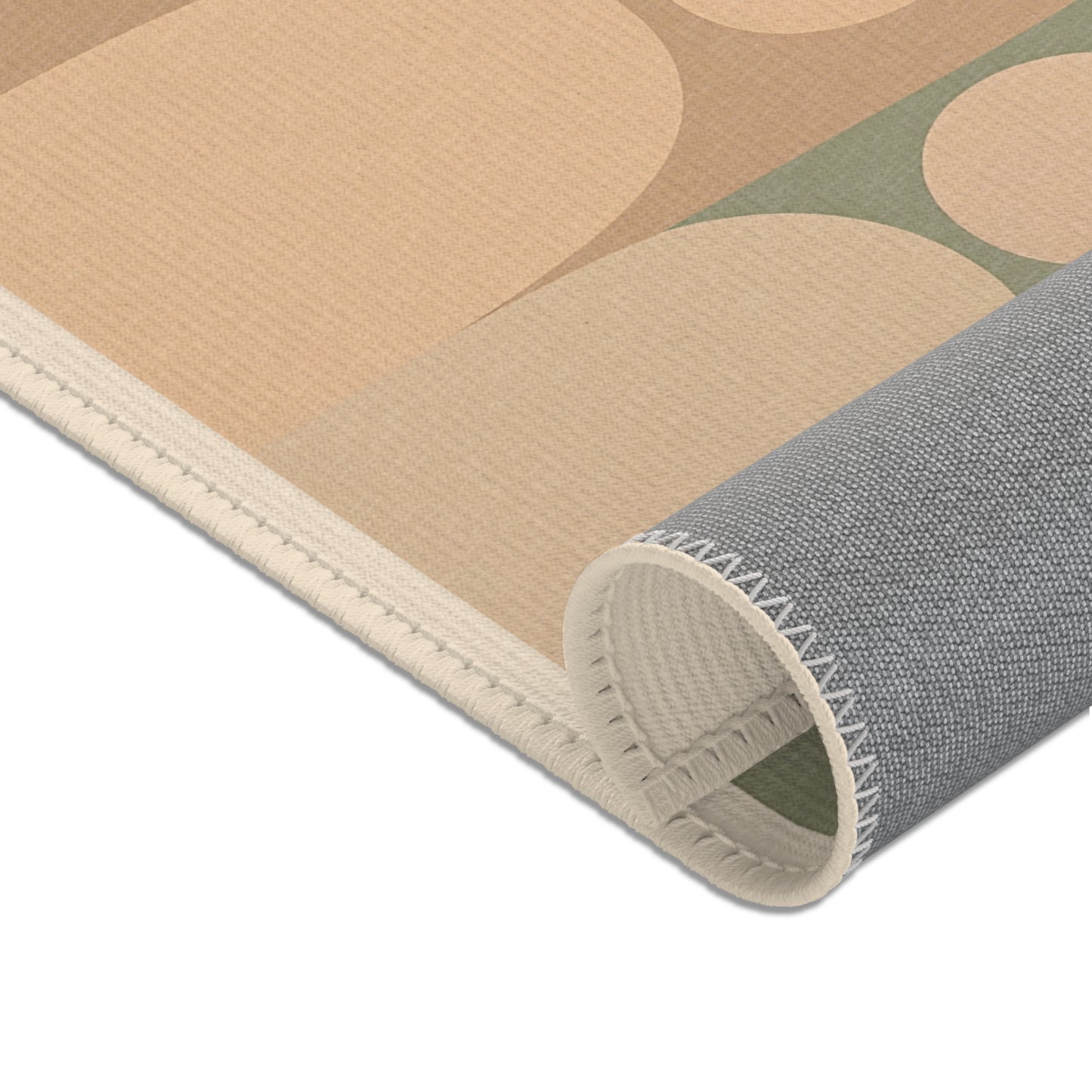 Scandinavian Rug “Nordic Harmony” – Emotional Abstract Design for Living Room or Bedroom