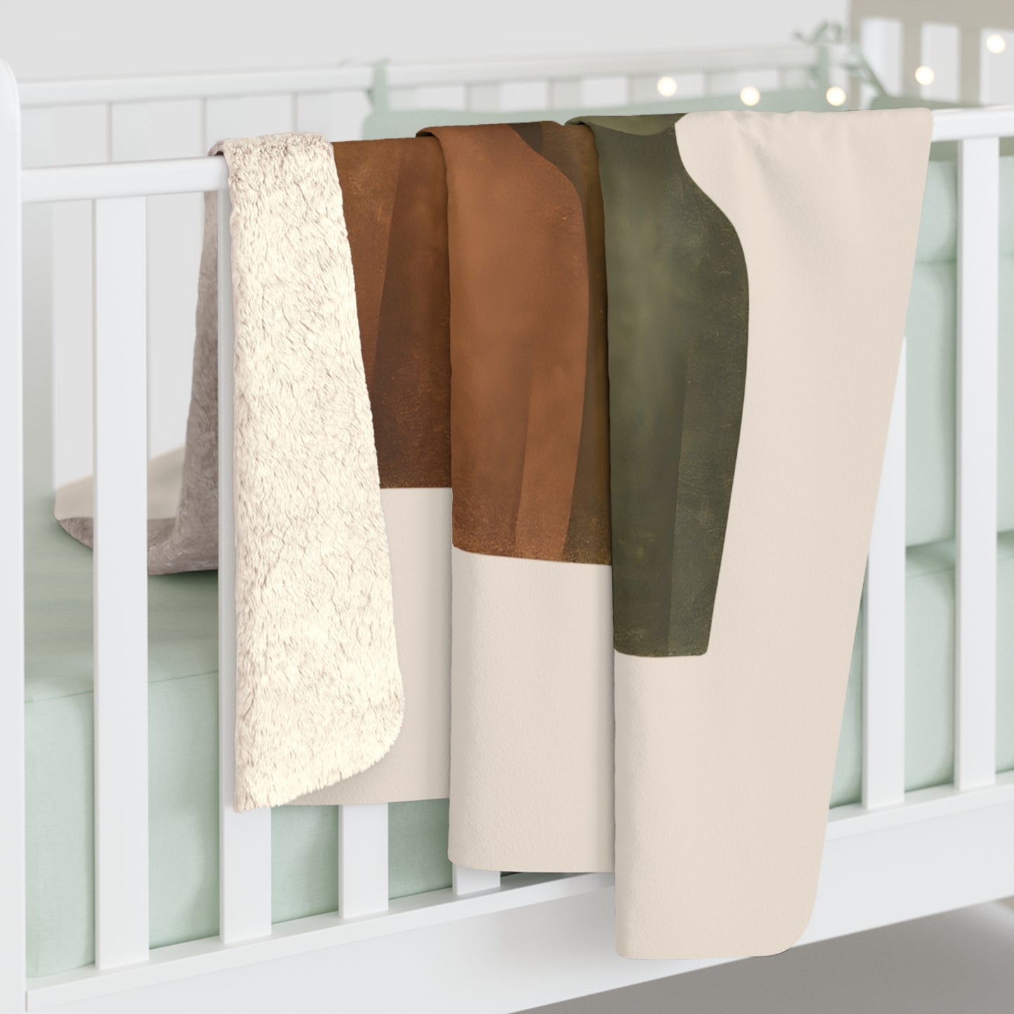 Plaid Sherpa Vintage – “Les Échos du Temps” 🪞