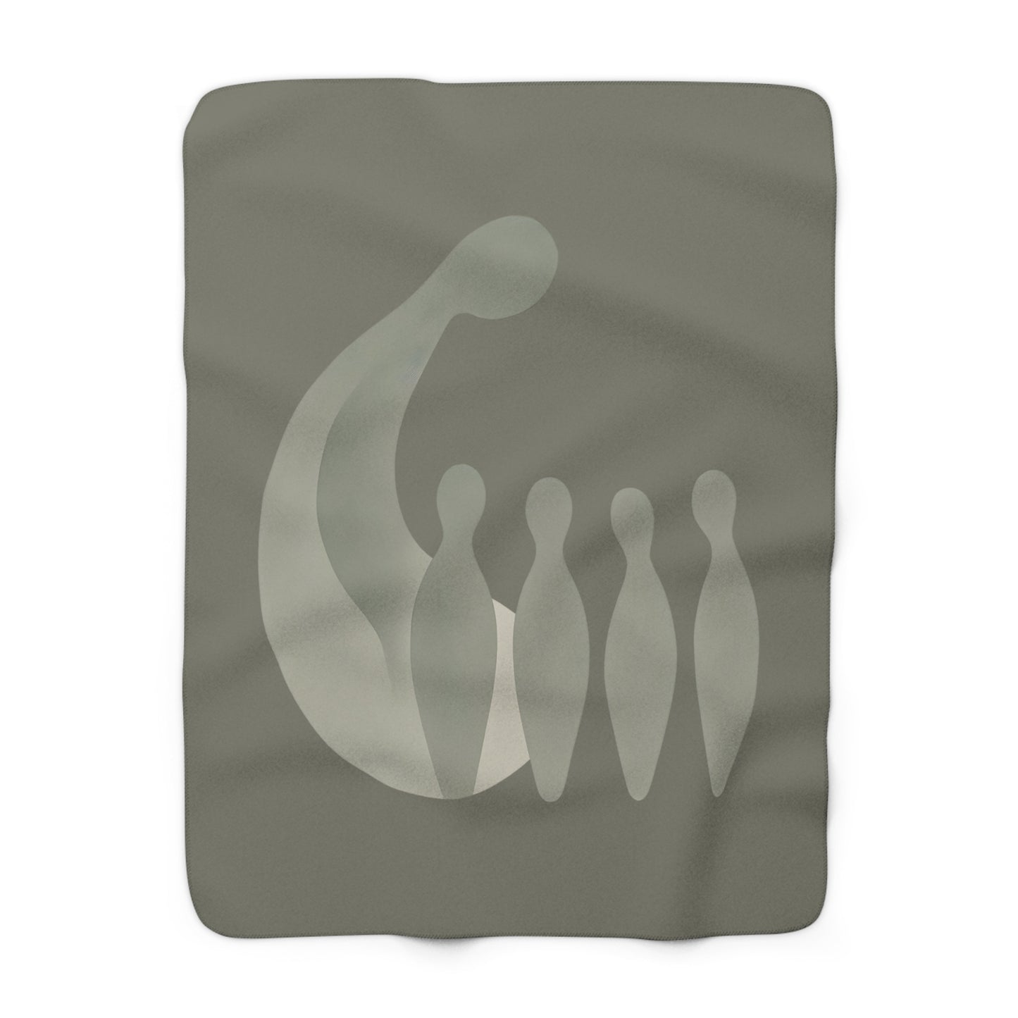 Plaid Sherpa Monochrome – “Harmonie Silencieuse” 💚