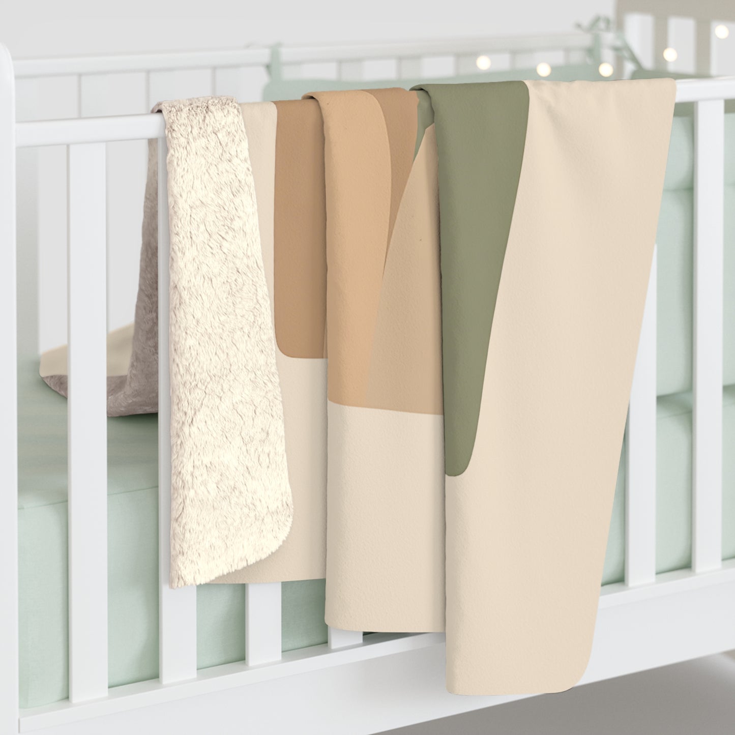 Plaid Sherpa Scandinave – “Nordic Harmony” ⚖️