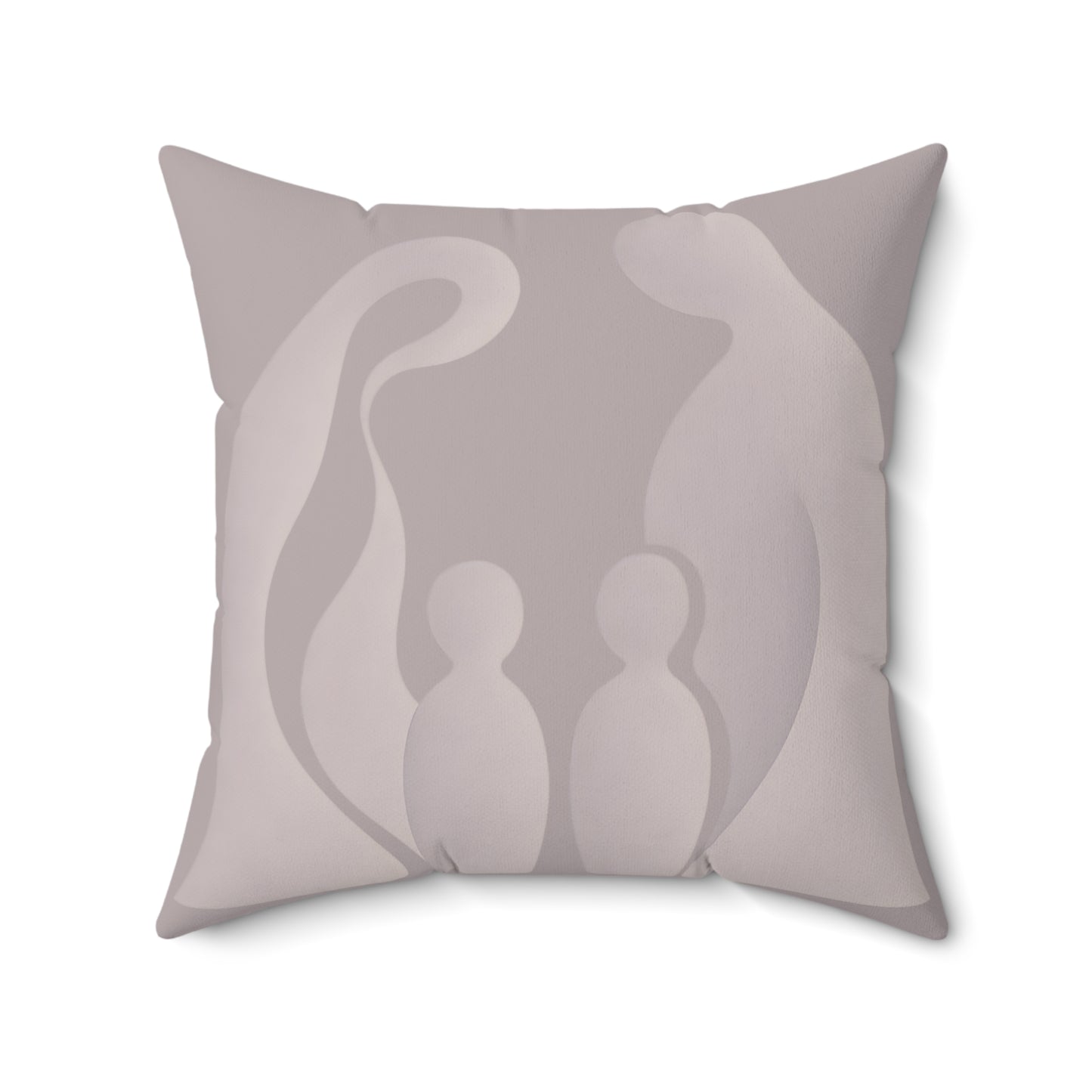 Coussin Émotionnel Monochrome – “Résonance Intime” 🩶