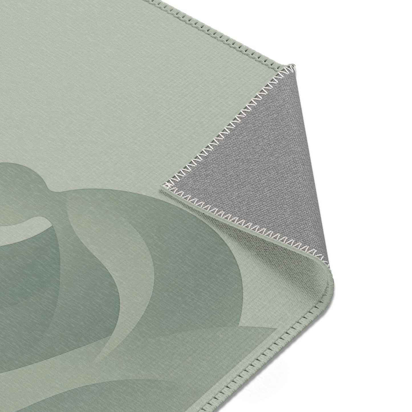 Alfombra monocromática «Intimate Momentum»: diseño abstracto y emotivo para sala de estar o dormitorio. 