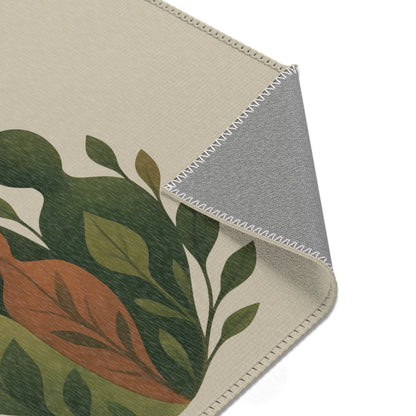 Tapis Émotionnel Botanique – “Tissage d’Âmes” 🪴