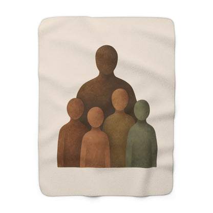 Plaid Sherpa Vintage – “Les Échos du Temps” 🪞