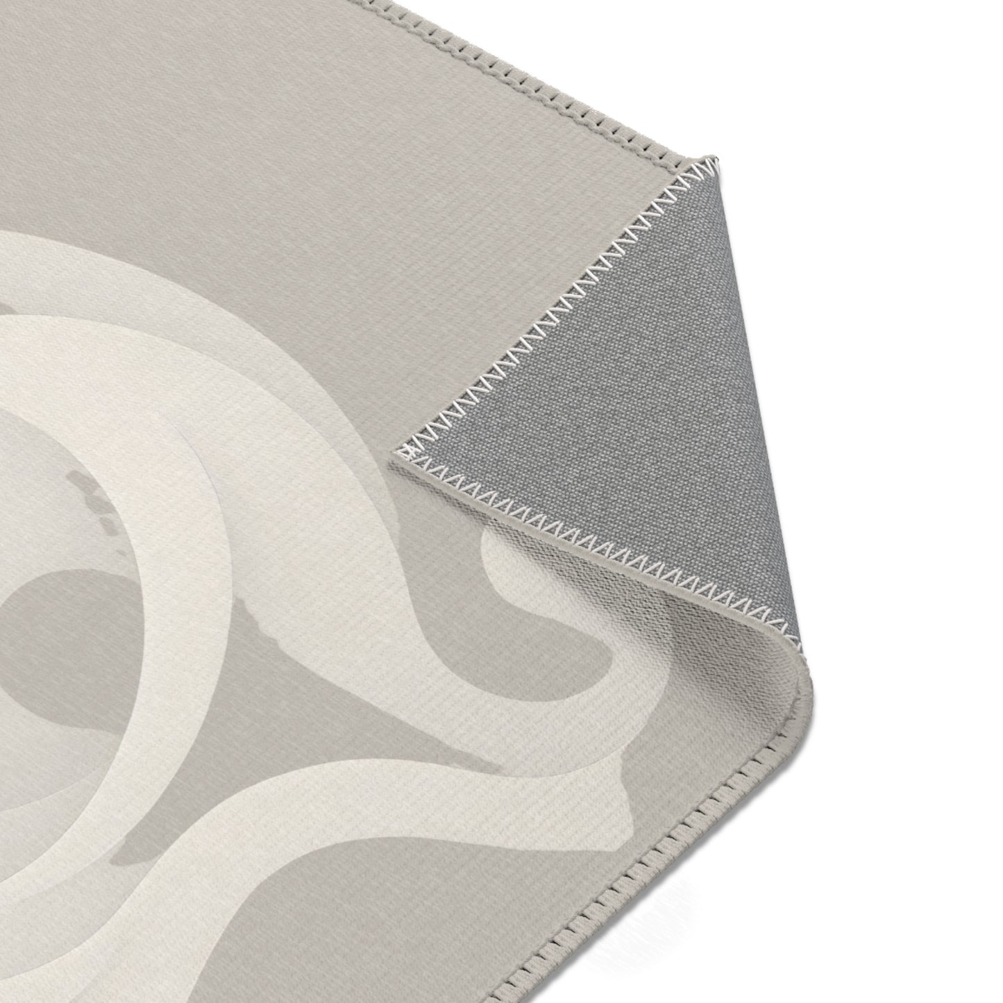 Tapis Émotionnel Monochrome – “Âmes liées” 🤍
