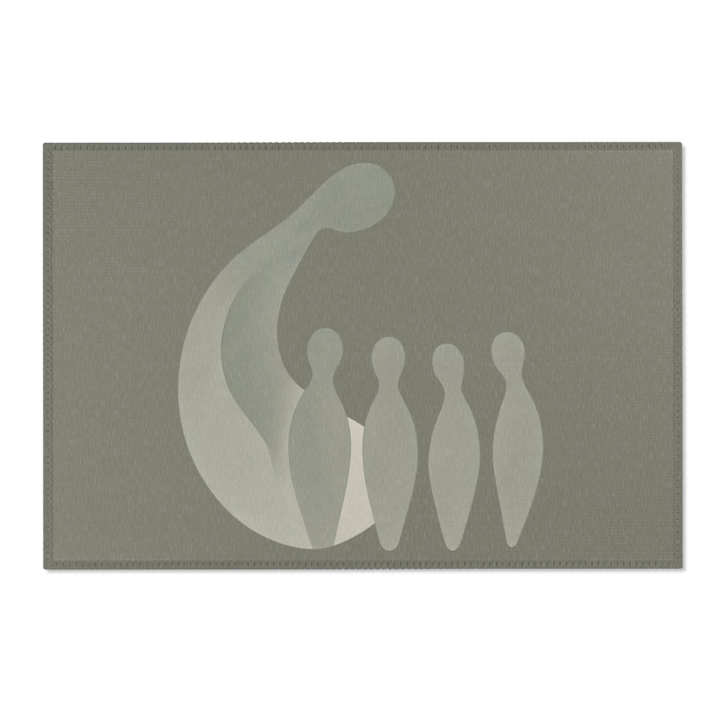 Tapis Émotionnel Monochrome – “Harmonie Silencieuse” 💚