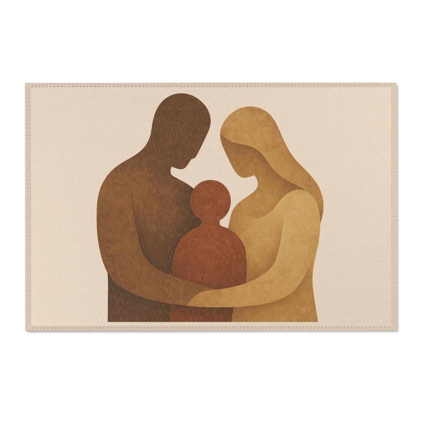 Tapis Émotionnel Vintage – “Étreinte du Temps” ⏳