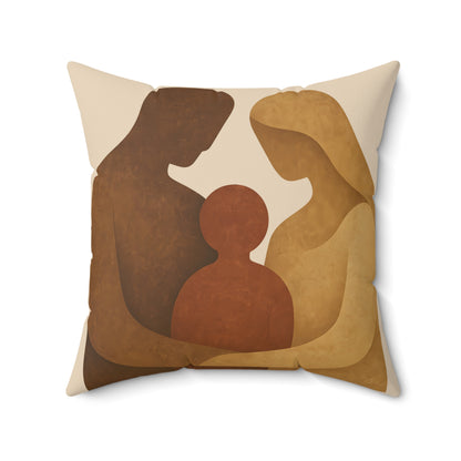 Coussin Émotionnel Vintage – “Étreinte du Temps” ⏳