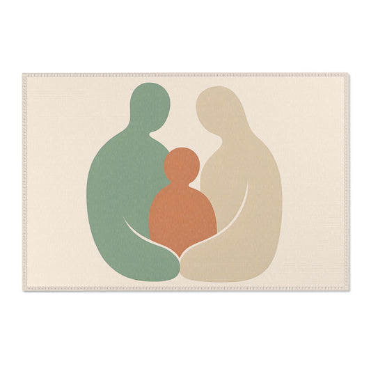 Tapis Émotionnel Scandinave – “Harmonie Familiale” ⚖️