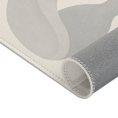 Tapis Émotionnel Monochrome – “Présence Sereine” 🤍