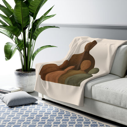 Plaid Sherpa Vintage – “Les Échos du Temps” 🪞