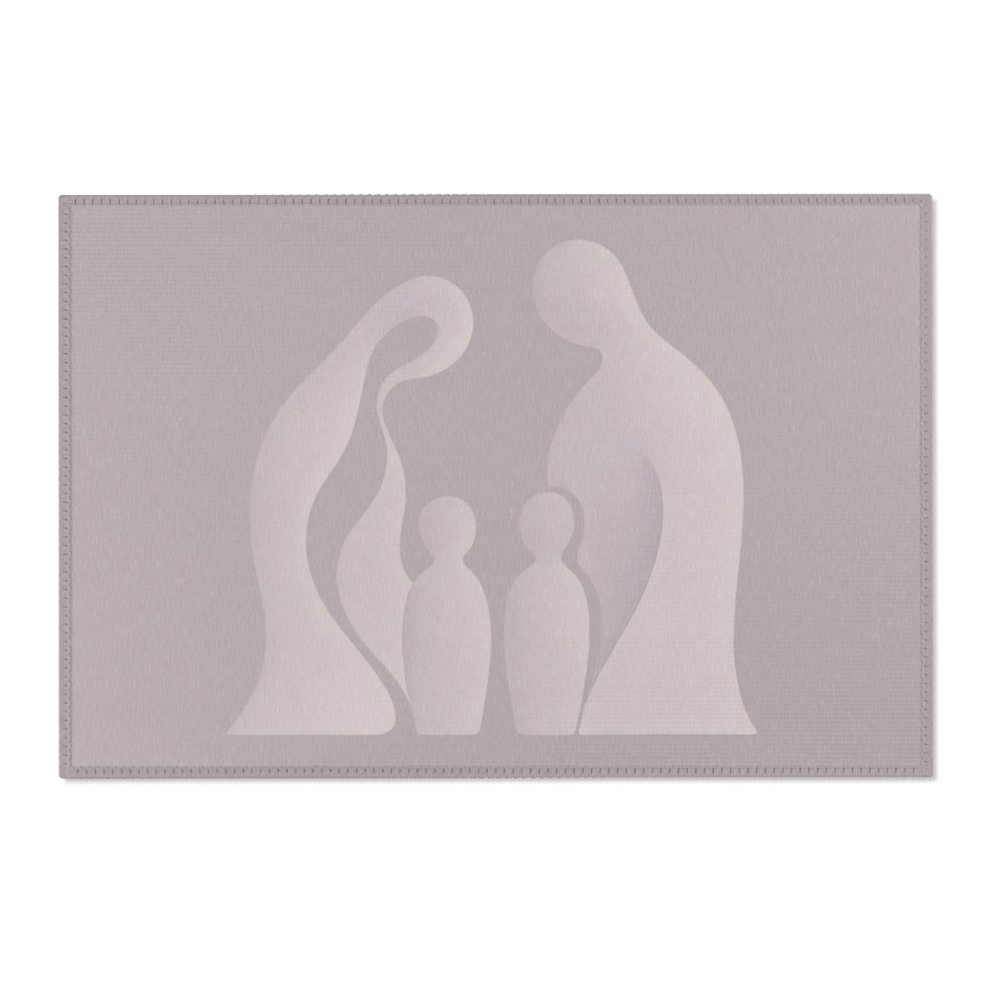 Tapis Émotionnel Monochrome – “Résonance Intime” 🩶