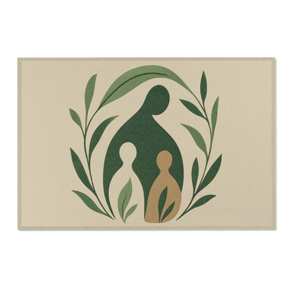 Tapis Émotionnel Botanique – “Lianes Invisibles” 🪴