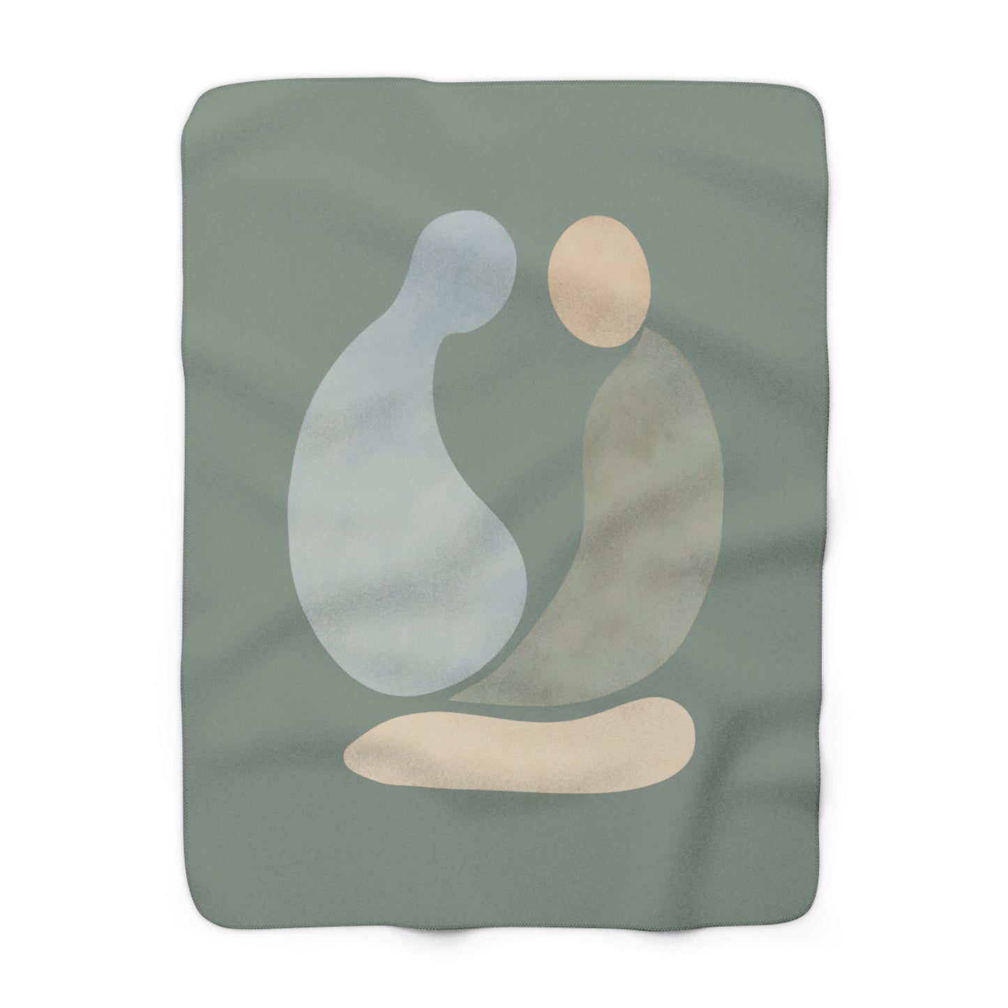 Plaid Sherpa Japonais – “Enso Deux” (円相・二) 🧘