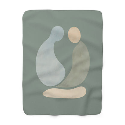 Plaid Sherpa Japonais – “Enso Deux” (円相・二) 🧘