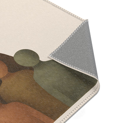 Tapis Émotionnel Vintage – “Les Échos du Temps” 🪞