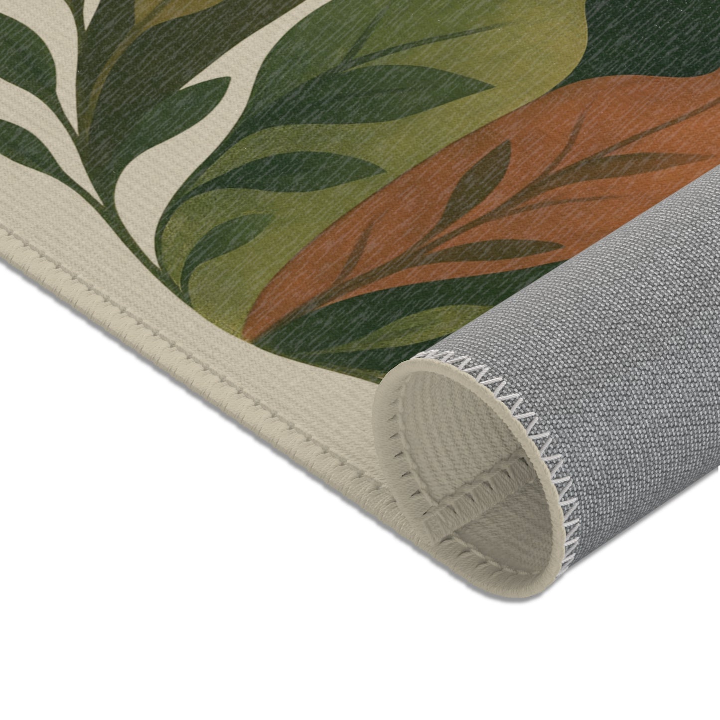 Tapis Émotionnel Botanique – “Tissage d’Âmes” 🪴