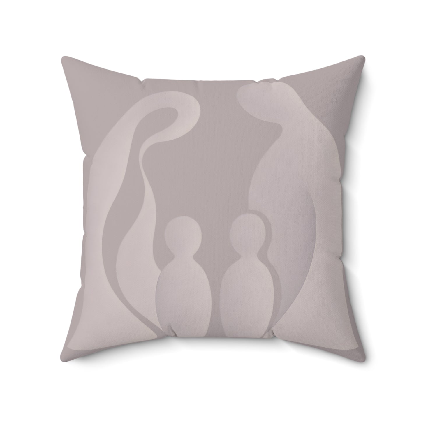 Coussin Émotionnel Monochrome – “Résonance Intime” 🩶