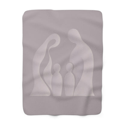 Plaid Sherpa Monochrome – “Résonance Intime” 🩶