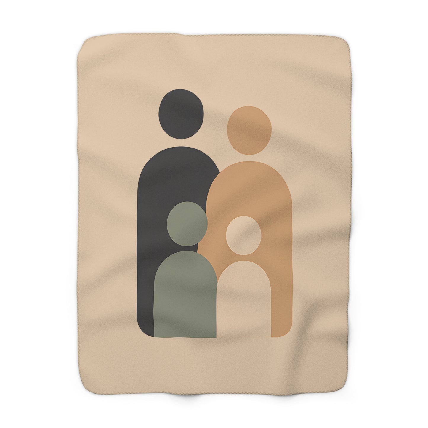 Plaid Sherpa Minimaliste – “Essence” 🕊️