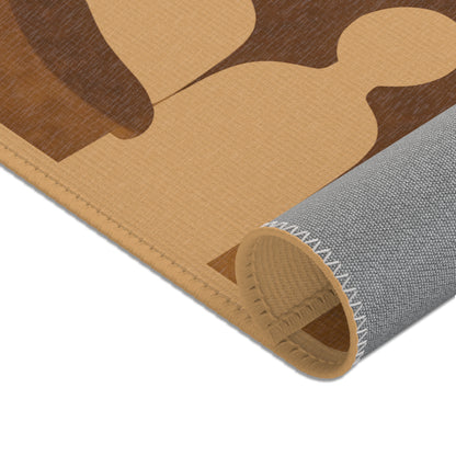 Tapis Émotionnel Vintage – “Mémoire Tissée” 🪞