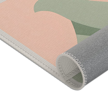 Scandinavian Rug “Echoes of Harmony” – Emotional Abstract Design for Living Room or Bedroom 