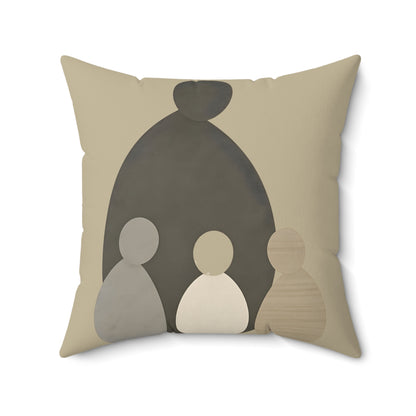 Coussin Émotionnel Japonais – “Shinzen” (親禅) 🧘‍♀️