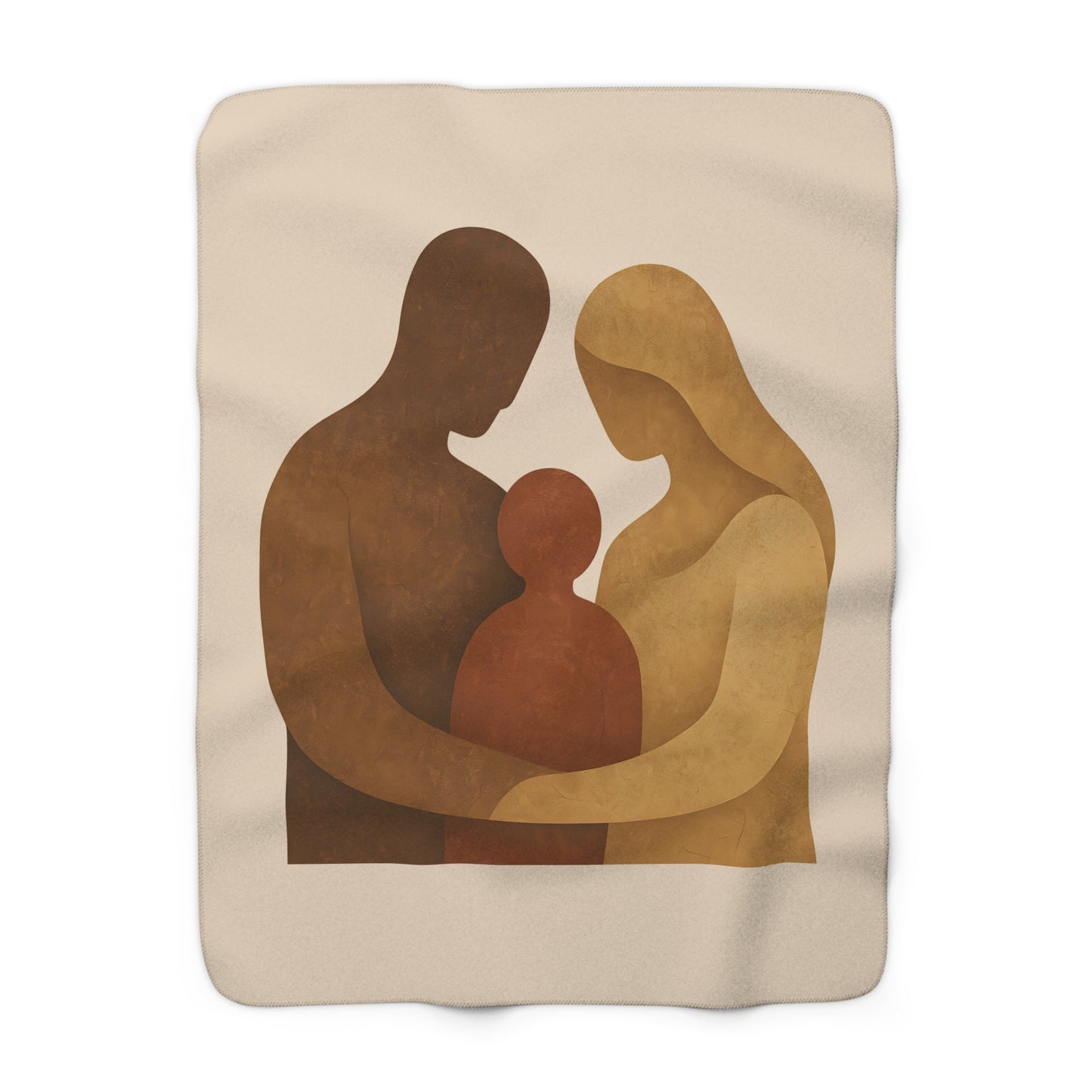 Plaid Sherpa Vintage – “Étreinte du Temps” ⏳