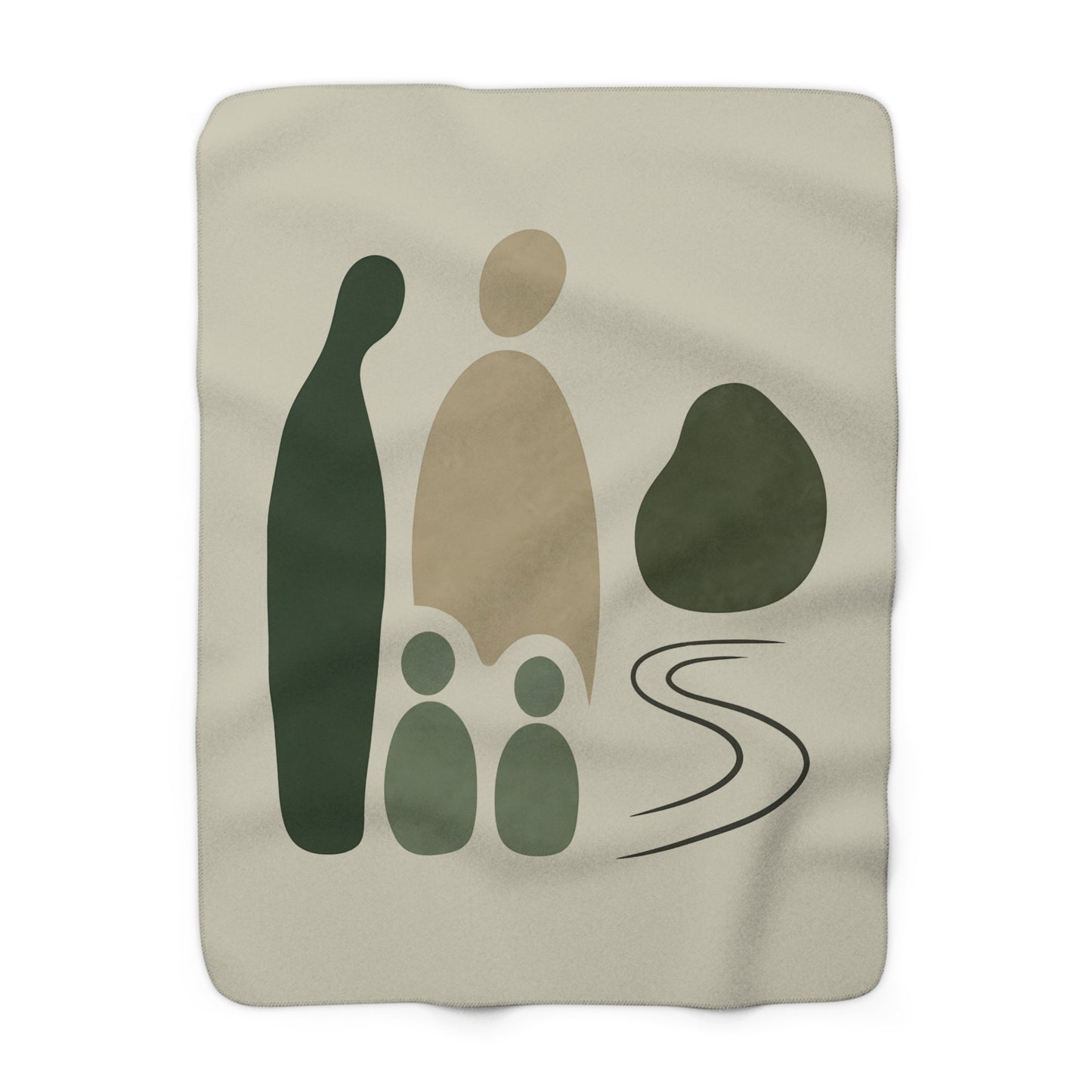 Plaid Sherpa Japonais – “Shizukesa” (静けさ) 🧘‍♂️