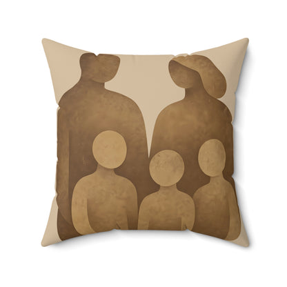 Coussin Émotionnel Vintage – “Échos d’Âmes” 🪞