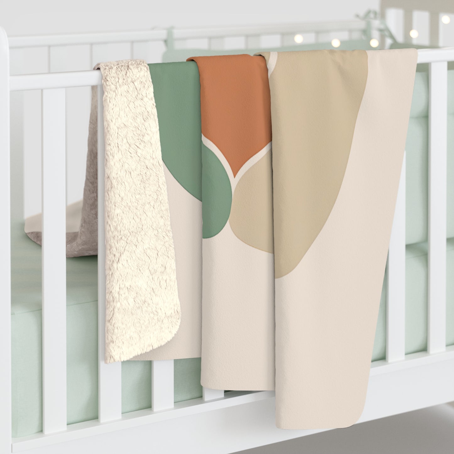 Plaid Sherpa Scandinave – “Harmonie Familiale” ⚖️