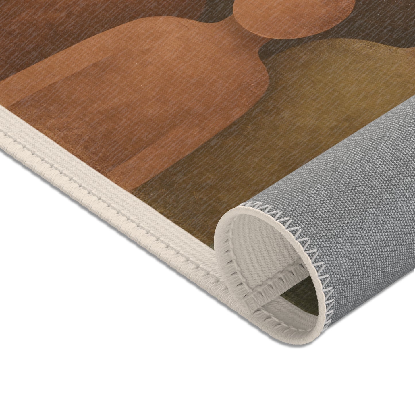 Tapis Émotionnel Vintage – “Les Échos du Temps” 🪞