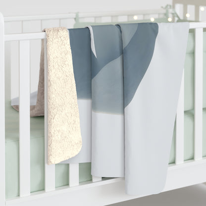 Plaid Sherpa Monochrome – “Présence Silencieuse” 💙